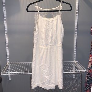 NWT open back with lace detail dress